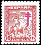 Spain 1944 Pro Tuberculous 10 CTS Orange Edifil 984. 984. Uploaded by susofe